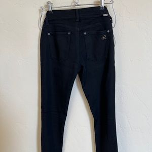 DL1961 Emma Skinny Jeans Riker - Jet Black, Size 25